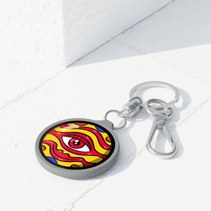 Eye of Jupiter Keyring Tag