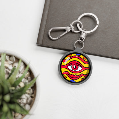 Eye of Jupiter Keyring Tag