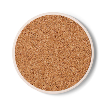 Eye of Jupiter Ceramic Coaster