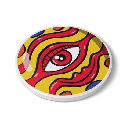 Eye of Jupiter Ceramic Coaster