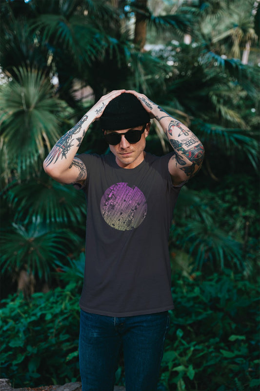 Manhattan (New York City) Urban Design Map T-shirt (Colour on Dark)