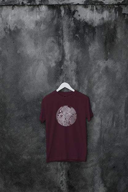 Manhattan (New York City) Urban Design Map T-shirt (monochrome)